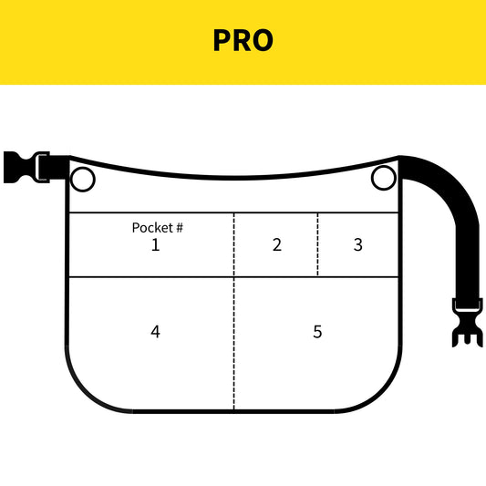 5-Pocket Pro Cleaning Apron (Small size)
